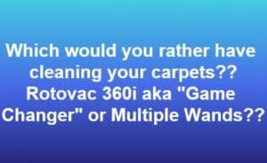 Rotovac 360i vs wands